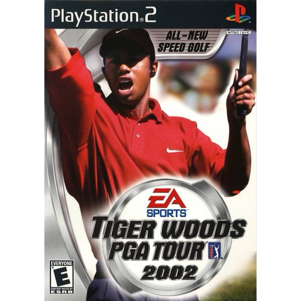 Tiger Woods PGA Tour 2002 (Sony PlayStation 2, 2002) *With Manual*
